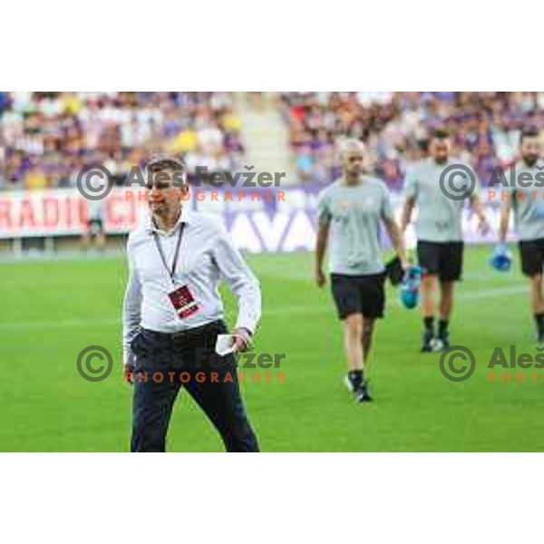 Radovan Karanovic in action during UEFA Champions League qualifier between Maribor (SLO) and Sheriff Tiraspol (MOL) in Ljudski vrt, Maribor, Slovenia on July 20, 2022