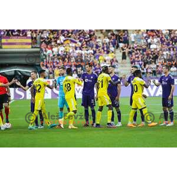 in action during UEFA Champions League qualifier between Maribor (SLO) and Sheriff Tiraspol (MOL) in Ljudski vrt, Maribor, Slovenia on July 20, 2022