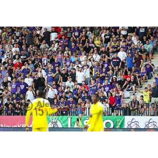 in action during UEFA Champions League qualifier between Maribor (SLO) and Sheriff Tiraspol (MOL) in Ljudski vrt, Maribor, Slovenia on July 20, 2022