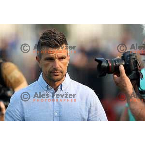 Zoran Zeljkovic, head coach of Koper during UEFA Conference League Qualifier between Koper (SLO) and Vaduz (LIE) at Arena Bonifika, Koper, Slovenia on July 21, 2022