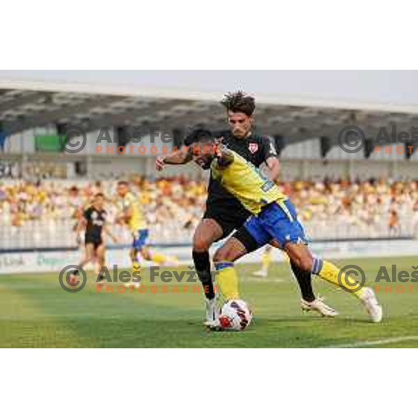 Kaheem Antony Parris in action during UEFA Conference League Qualifier between Koper (SLO) and Vaduz (LIE) at Arena Bonifika, Koper, Slovenia on July 21, 2022