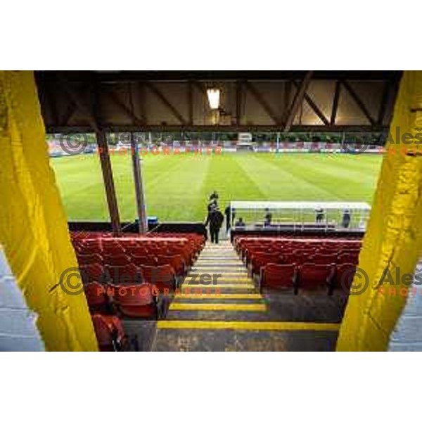 Richmond Park during UEFA Conference league qualifier football match between Saint Patrick’s Athletic and NS Mura in Richmond Park, Dublin, Ireland on July 21, 2022. Photo: Jure Banfi/www.alesfevzer.com