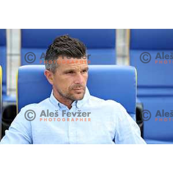 Zoran Zeljkovic, head coach of Koper during UEFA Conference League Qualifier between Koper (SLO) and Vaduz (LIE) at Arena Bonifika, Koper, Slovenia on July 21, 2022