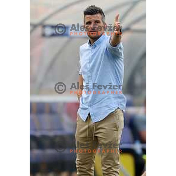 Zoran Zeljkovic, head coach of Koper during UEFA Conference League Qualifier between Koper (SLO) and Vaduz (LIE) at Arena Bonifika, Koper, Slovenia on July 21, 2022