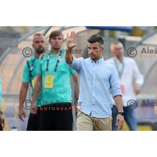 Zoran Zeljkovic, head coach of Koper during UEFA Conference League Qualifier between Koper (SLO) and Vaduz (LIE) at Arena Bonifika, Koper, Slovenia on July 21, 2022