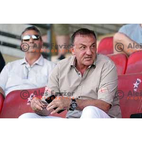 Ante Guberac during Prva Liga Telemach 2022-2023 football match between Bravo and Koper in Ljubljana, Slovenia on July 24, 2022