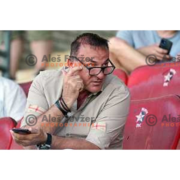 Ante Guberac during Prva Liga Telemach 2022-2023 football match between Bravo and Koper in Ljubljana, Slovenia on July 24, 2022