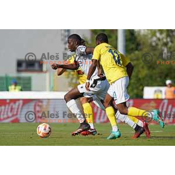 in action during Prva Liga Telemach 2022-2023 football match between Bravo and Koper in Ljubljana, Slovenia on July 24, 2022