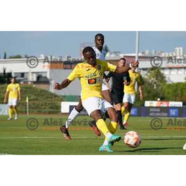 in action during Prva Liga Telemach 2022-2023 football match between Bravo and Koper in Ljubljana, Slovenia on July 24, 2022