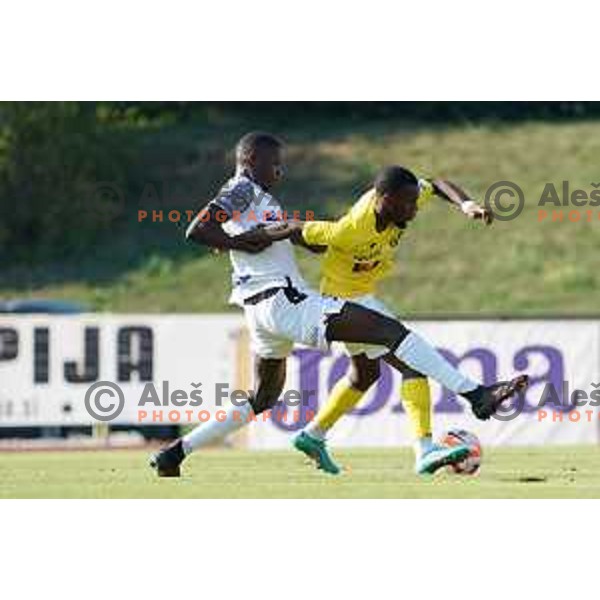 in action during Prva Liga Telemach 2022-2023 football match between Bravo and Koper in Ljubljana, Slovenia on July 24, 2022