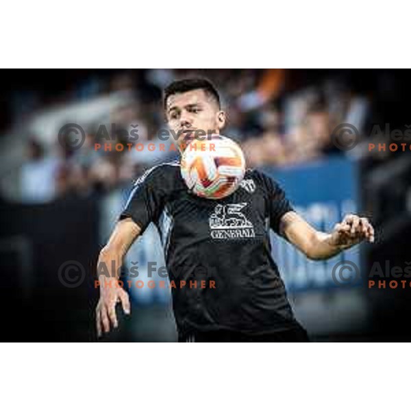 in action during UEFA Conference league qualifier football match between NS Mura and Saint Patrick’s Athletic in Fazanerija, Murska Sobota, Slovenia on July 28, 2022. Photo: Jure Banfi