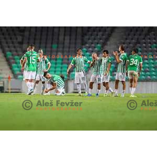  in action during UEFA Conference league qualifyer between Olimpija and Sepsi OSK in Arena Stozice, Ljubljana, Slovenia on July 28, 2022