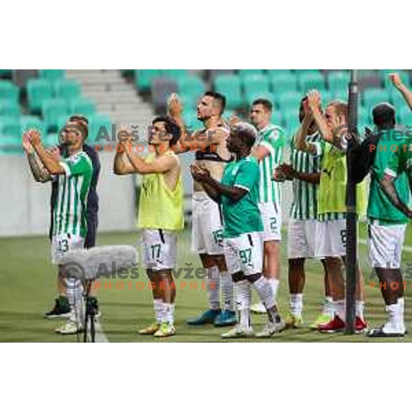  in action during UEFA Conference league qualifyer between Olimpija and Sepsi OSK in Arena Stozice, Ljubljana, Slovenia on July 28, 2022