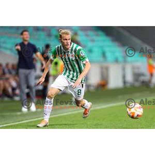 in action during UEFA Conference league qualifyer between Olimpija and Sepsi OSK in Arena Stozice, Ljubljana, Slovenia on July 28, 2022