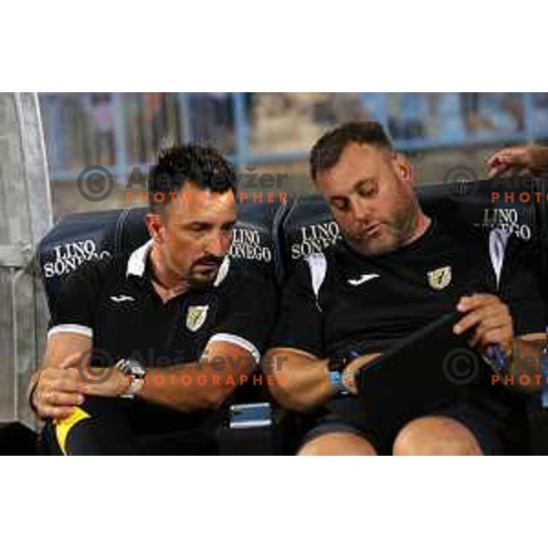 Nermin Basic during Prva Liga Telemach 2022-2023 football match between Gorica and Kalcer Radomlje in Gorica, Slovenia on July 29, 2022