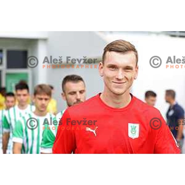 Matevz Vidovsek during Prva Liga Telemach 2022-2023 football match between Olimpija and Bravo in SRC Stozice, Ljubljana, Slovenia on July 31, 2022