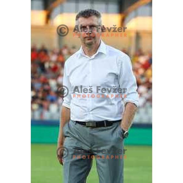 Radovan Karanovic in action during Prva liga Telemach match between Koper and Maribor at Arena Bonifika, Koper, Slovenia on July 31, 2022