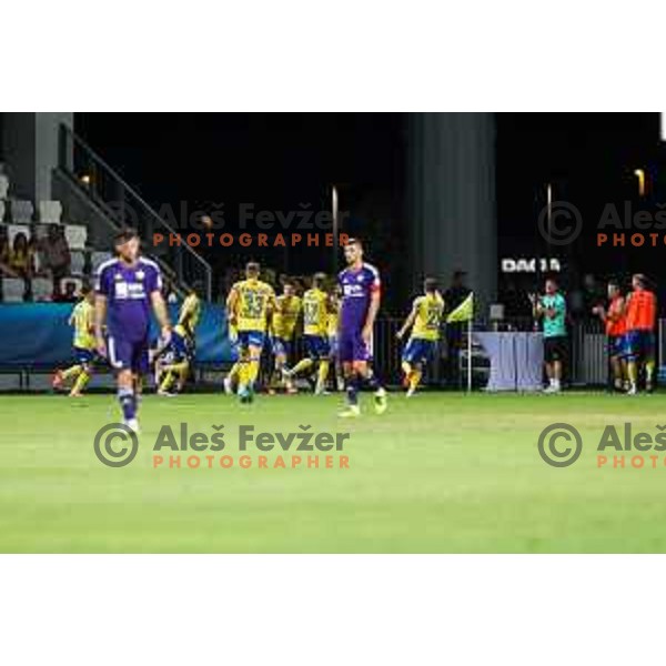 in action during Prva liga Telemach match between Koper and Maribor at Arena Bonifika, Koper, Slovenia on July 31, 2022