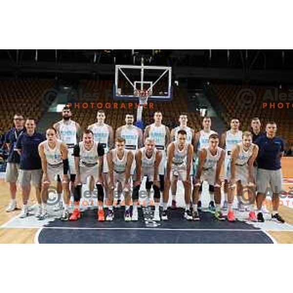 In action during basketball friendly match between Slovenia and Netherlands in Arena Zlatorog, Celje, Slovenia on August 4, 2022