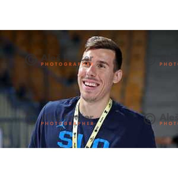 Vlatko Cancar during basketball friendly match between Slovenia and Netherlands in Arena Zlatorog, Celje, Slovenia on August 4, 2022