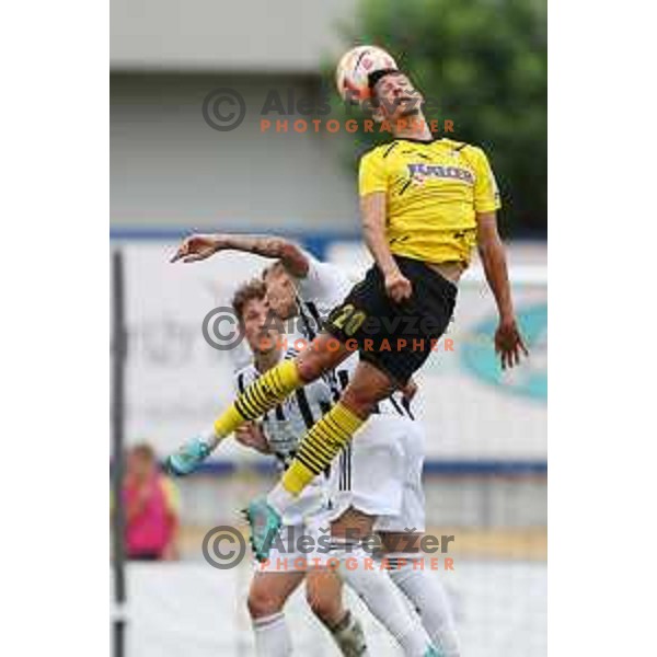 Ester Sokler in action during Prva Liga Telemach 2022-2023 football match between Kalcer Radomlje and Mura in Domzale, Slovenia on August 7, 2022
