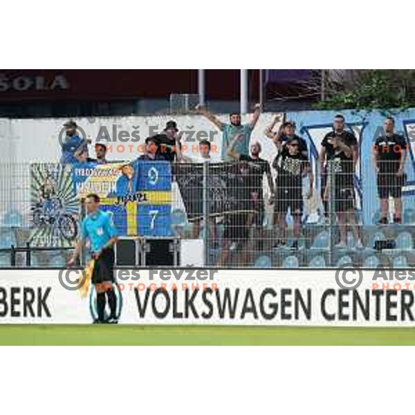 in action during Prva Liga Telemach 2022-2023 football match between Gorica and Koper in Nova Gorica, Slovenia on August 8, 2022
