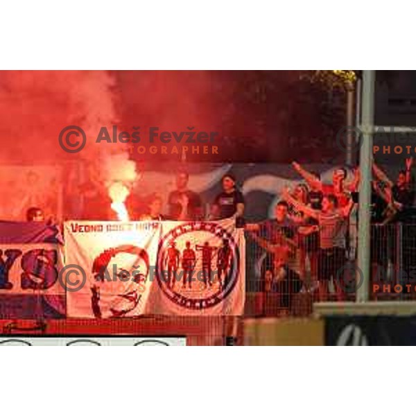 in action during Prva Liga Telemach 2022-2023 football match between Gorica and Koper in Nova Gorica, Slovenia on August 8, 2022