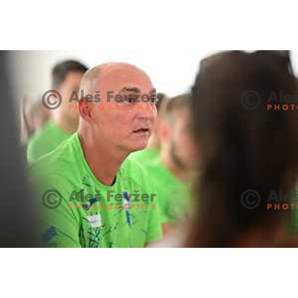 Press conference of Slovenia Athletics team before departing to European Championship in Ljubljana on August 12, 2022