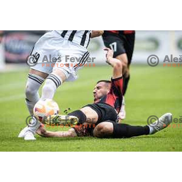 in action during Prva liga Telemach football match between Mura and Tabor in Fazanerija, Murska Sobota, Slovenia on August 13, 2022. Photo: Jure Banfi