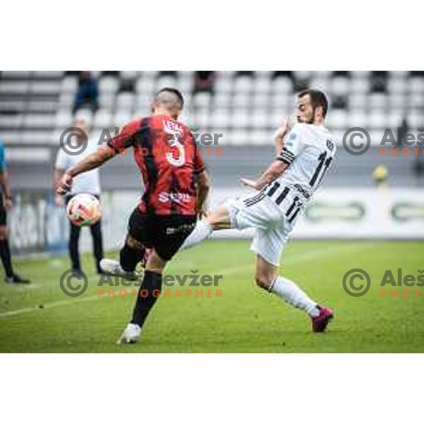in action during Prva liga Telemach football match between Mura and Tabor in Fazanerija, Murska Sobota, Slovenia on August 13, 2022. Photo: Jure Banfi