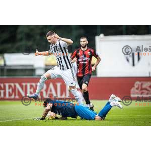 in action during Prva liga Telemach football match between Mura and Tabor in Fazanerija, Murska Sobota, Slovenia on August 13, 2022. Photo: Jure Banfi