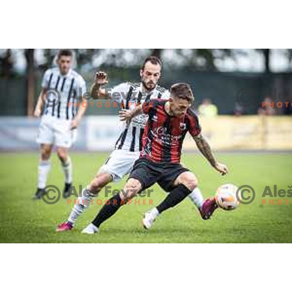 in action during Prva liga Telemach football match between Mura and Tabor in Fazanerija, Murska Sobota, Slovenia on August 13, 2022. Photo: Jure Banfi