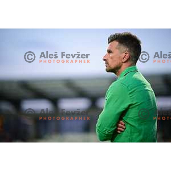 Zoran Zeljkovic during Prva Liga Telemach 2022-2023 football match between Koper and Radomlje at Bonifika Arena in Koper, Slovenia on August 13, 2022