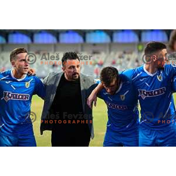 Nermin Basic during Prva Liga Telemach 2022-2023 football match between Koper and Radomlje at Bonifika Arena in Koper, Slovenia on August 13, 2022