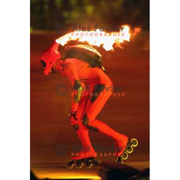 Opening ceremony of 2006 Winter Olumpic games in Torino, Italy on Febraury 11, 2006