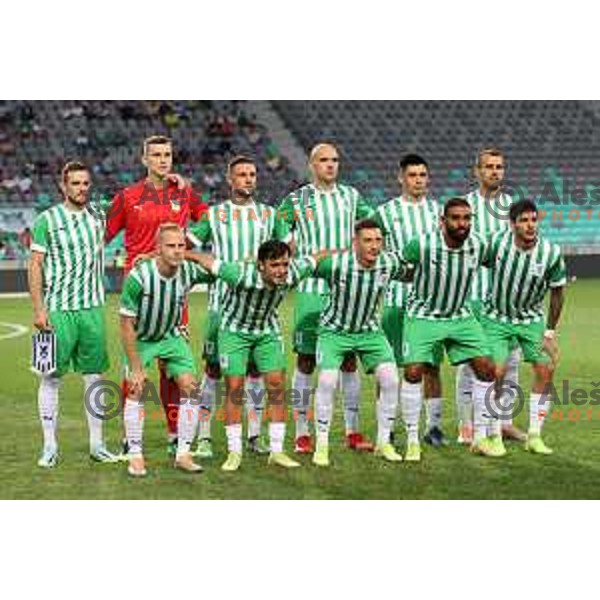 in action during Prva Liga Telemach 2022-2023 football match between Olimpija and Gorica in SRC Stozice, Ljubljana, Slovenia on August 15, 2022