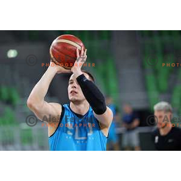 Slovenia basketball team practice in Arena Stozice, Ljubljana on August 16, 2022