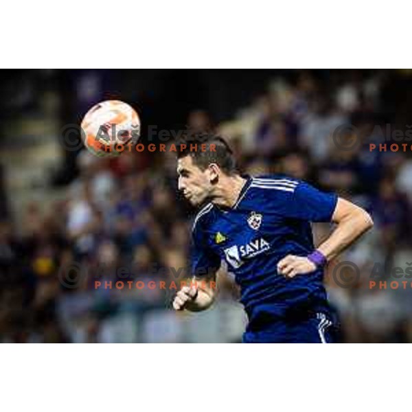 in action during UEFA Conference League play-off football match between Maribor and CFR 1907 Cluj in Ljudski vrt, Maribor, Slovenia on August 18, 2022. Photo: Jure Banfi