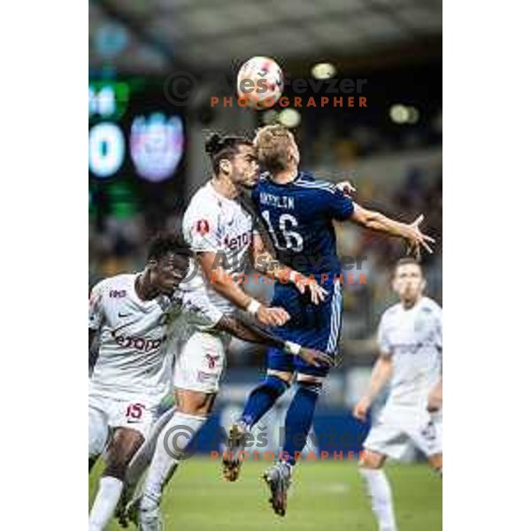 in action during UEFA Conference League play-off football match between Maribor and CFR 1907 Cluj in Ljudski vrt, Maribor, Slovenia on August 18, 2022. Photo: Jure Banfi