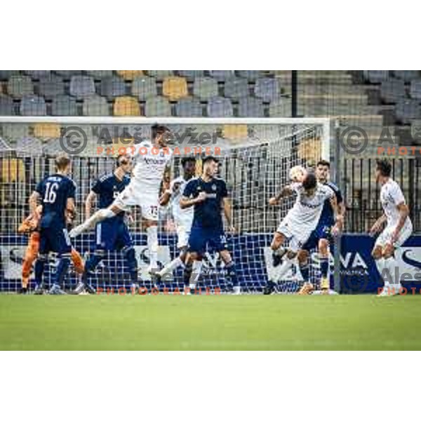 in action during UEFA Conference League play-off football match between Maribor and CFR 1907 Cluj in Ljudski vrt, Maribor, Slovenia on August 18, 2022. Photo: Jure Banfi