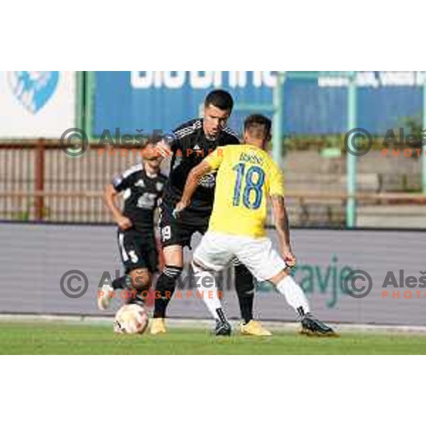 Of Bravo in action during Prva Liga Telemach 2022-2023 football match between Bravo and Mura in Ljubljana, Slovenia on July 24, 2022