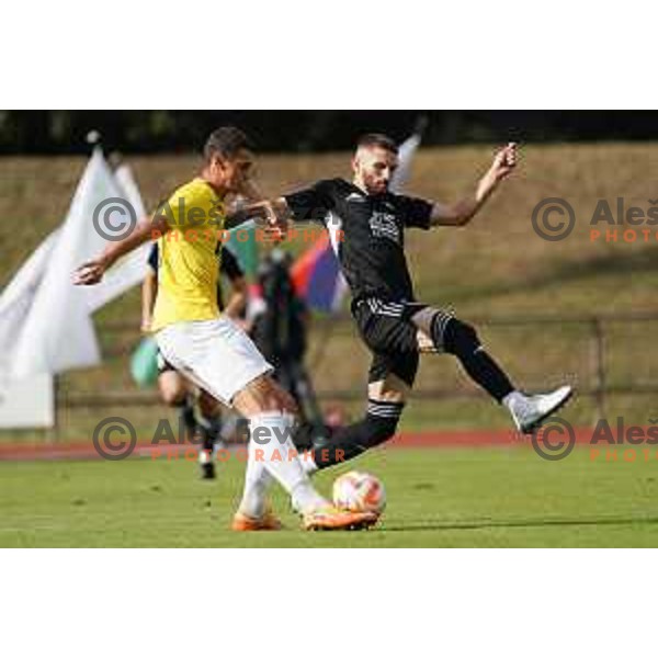 Of Bravo in action during Prva Liga Telemach 2022-2023 football match between Bravo and Mura in Ljubljana, Slovenia on July 24, 2022