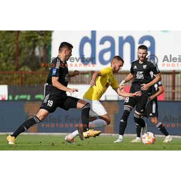 Of Bravo in action during Prva Liga Telemach 2022-2023 football match between Bravo and Mura in Ljubljana, Slovenia on July 24, 2022