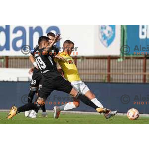 Of Bravo in action during Prva Liga Telemach 2022-2023 football match between Bravo and Mura in Ljubljana, Slovenia on July 24, 2022