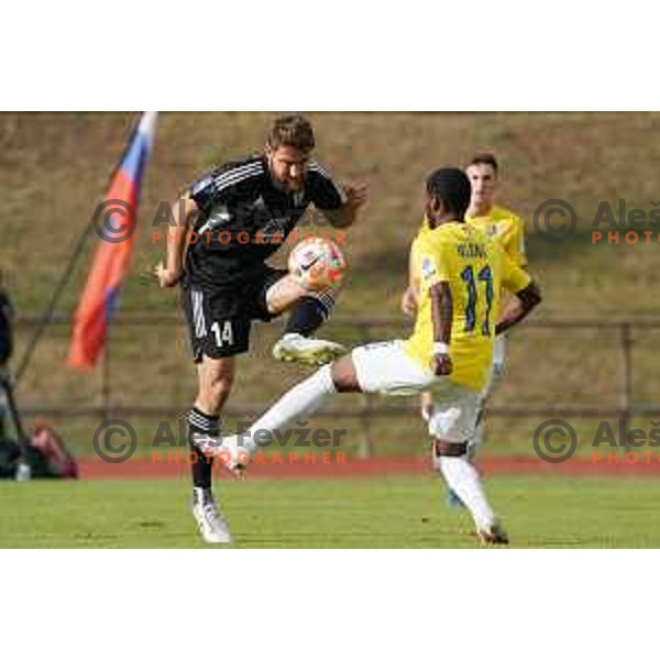 Of Bravo in action during Prva Liga Telemach 2022-2023 football match between Bravo and Mura in Ljubljana, Slovenia on July 24, 2022