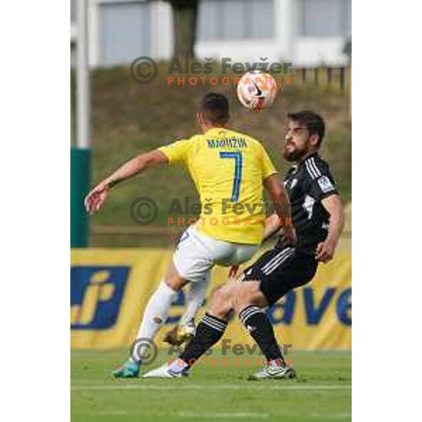 Of Bravo in action during Prva Liga Telemach 2022-2023 football match between Bravo and Mura in Ljubljana, Slovenia on July 24, 2022
