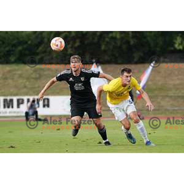 Of Bravo in action during Prva Liga Telemach 2022-2023 football match between Bravo and Mura in Ljubljana, Slovenia on July 24, 2022