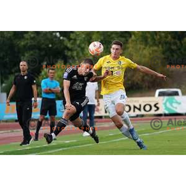 Of Bravo in action during Prva Liga Telemach 2022-2023 football match between Bravo and Mura in Ljubljana, Slovenia on July 24, 2022