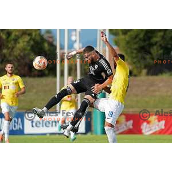 Of Bravo in action during Prva Liga Telemach 2022-2023 football match between Bravo and Mura in Ljubljana, Slovenia on July 24, 2022