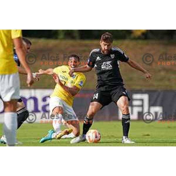 Of Bravo in action during Prva Liga Telemach 2022-2023 football match between Bravo and Mura in Ljubljana, Slovenia on July 24, 2022